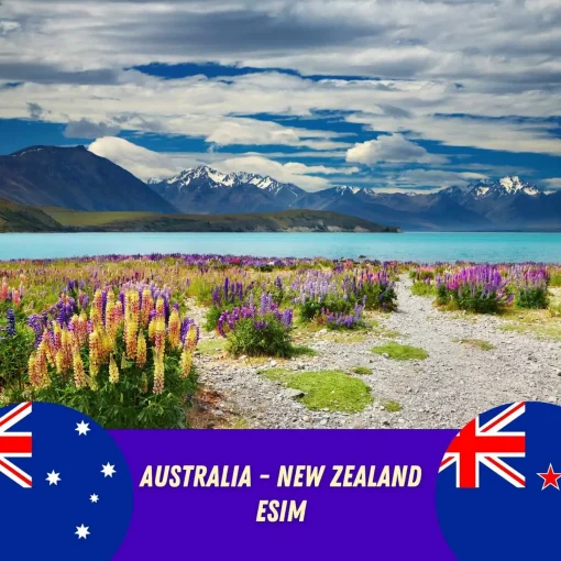 New Zealand and Australia eSIM