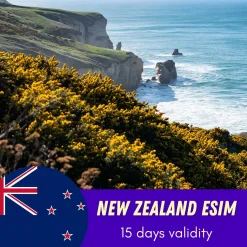 New Zealand eSIM 15 Days