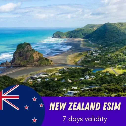 New Zealand eSIM 7 Days