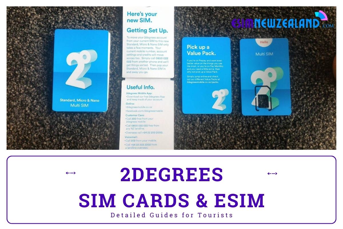 2degrees SIM Cards and eSIM: Detailed Guides for Tourists